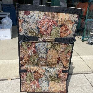 Chateau Multicolor Cat Tapestry Tote